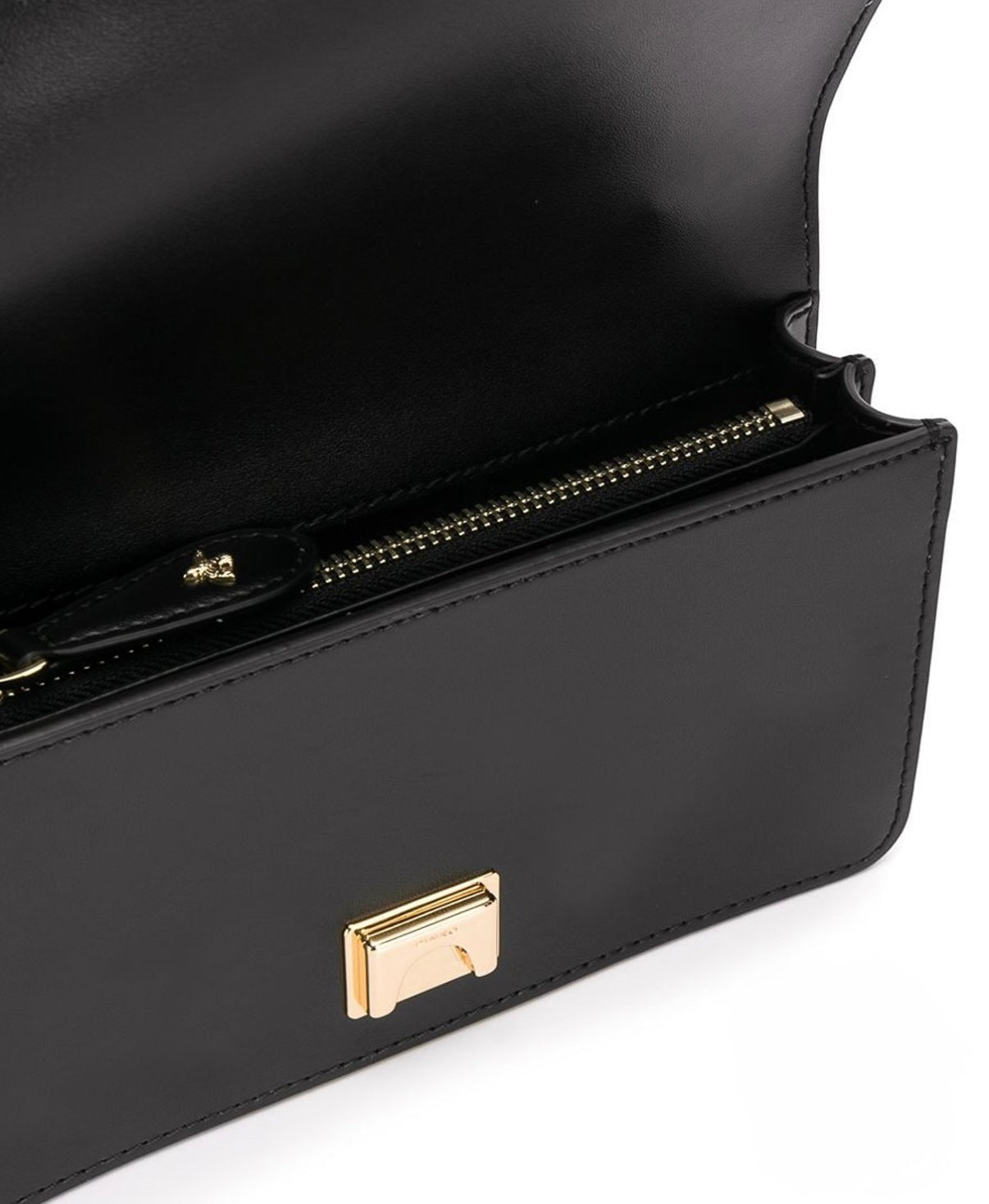 Pinko Love Mini Jewels bag in black leather