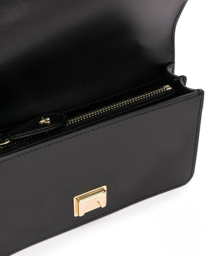 Pinko Love Mini Jewels bag in black leather