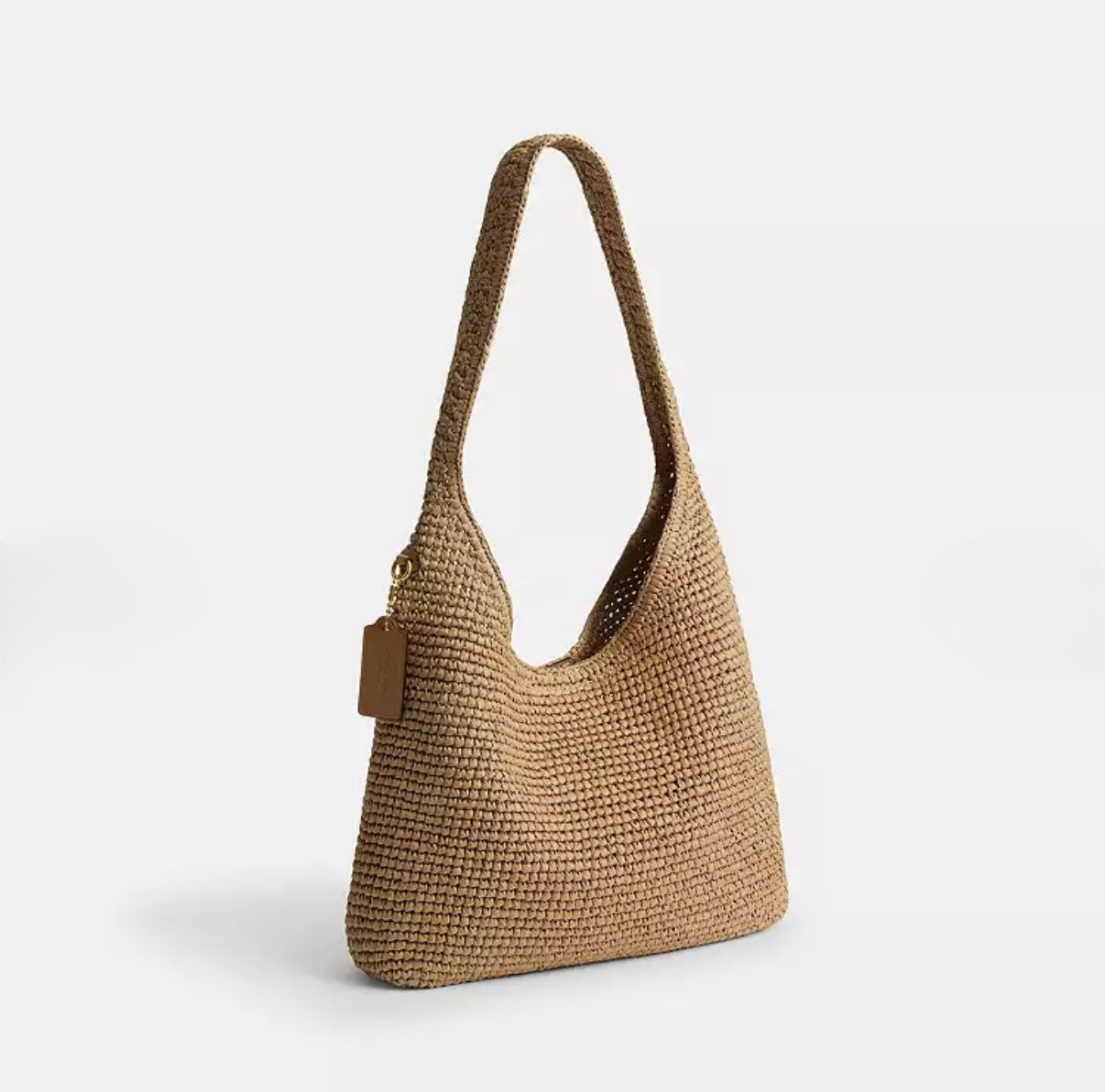 COACH Straw Brooklyn Shoulder Bag 28