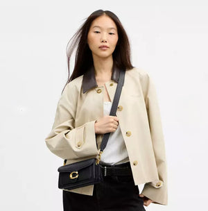 Coach Tabby Shoulder Bag 20 in black