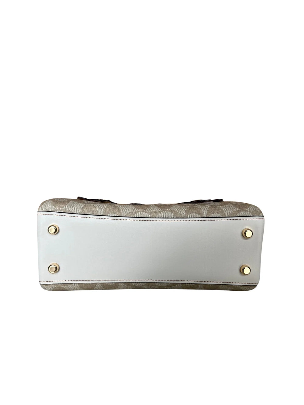 Signature Mini Darcie Carryall Crossbody Bag Khaki Multi - original Coach - Dazz