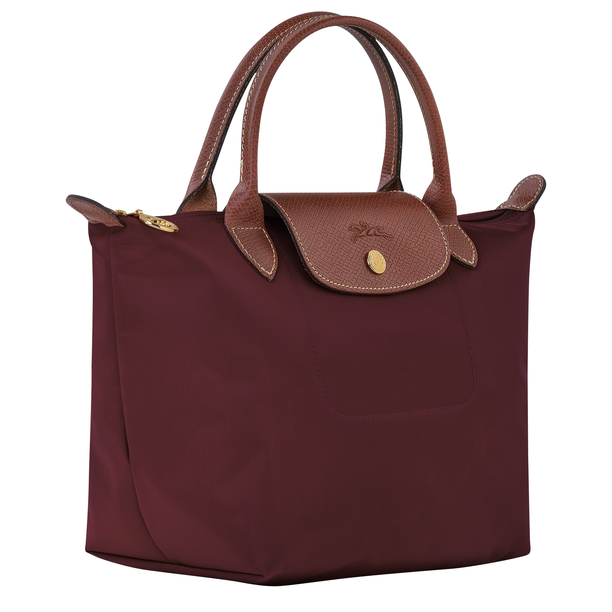 Le Pliage Original S Handbag Burgundy - Image 3