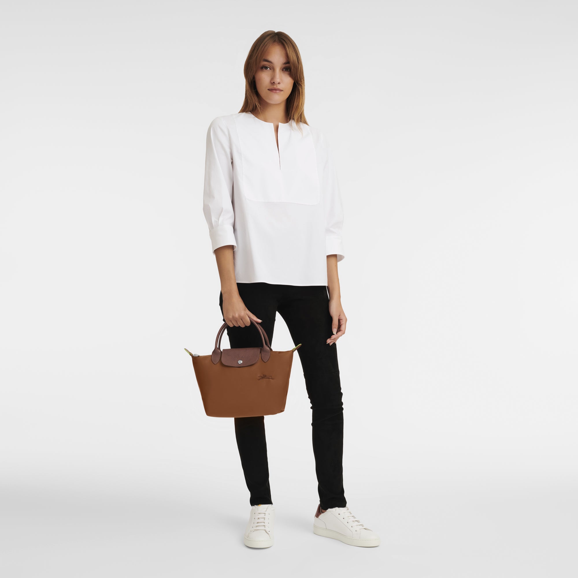 Le Pliage Green S Handbag Cognac - Image 2