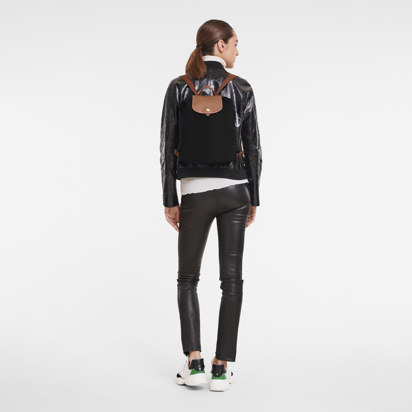 Le Pliage Original M Backpack Black - Image 2