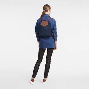 Le Pliage Original M Backpack Navy - Image 2