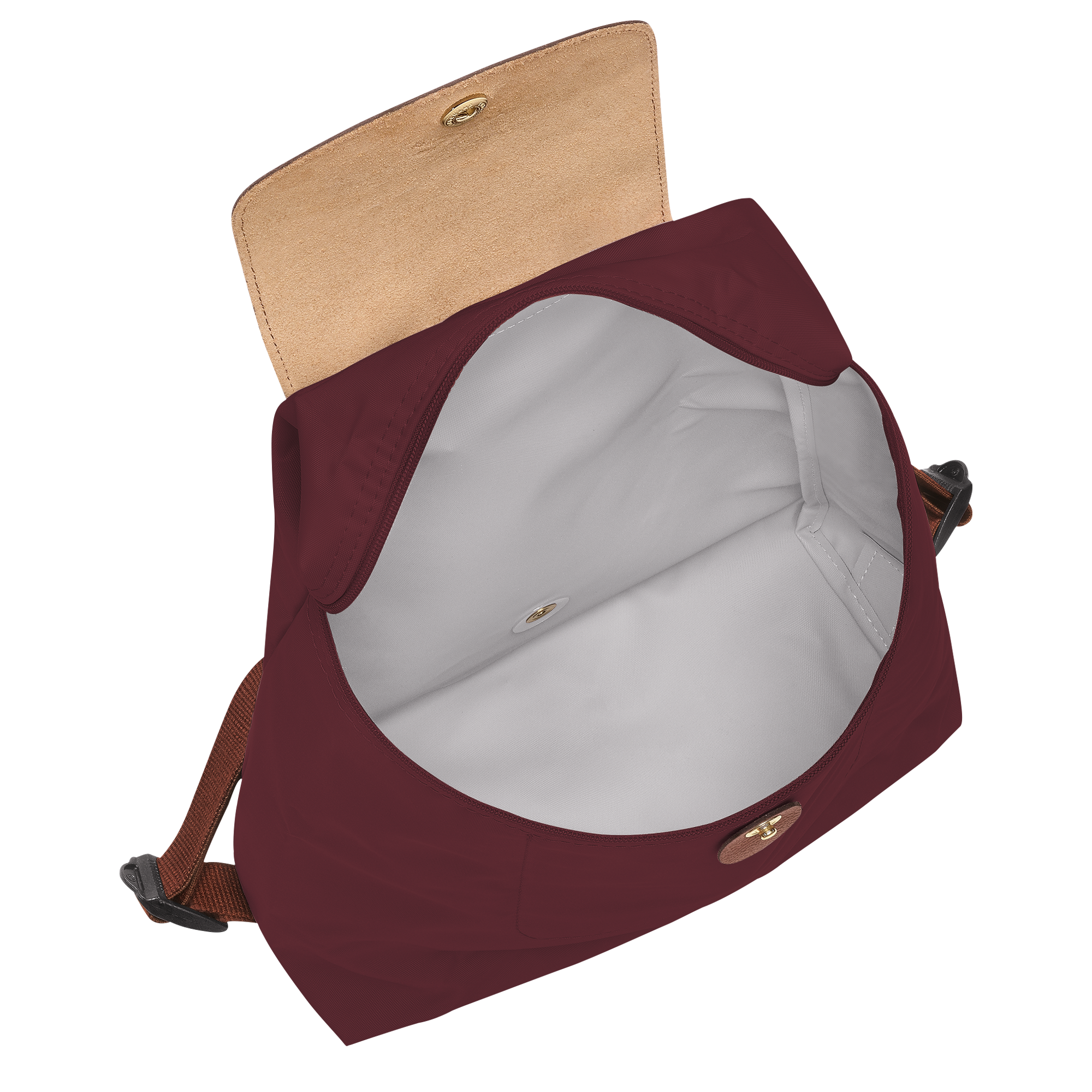 Le Pliage Original M Backpack Burgundy - Image 4