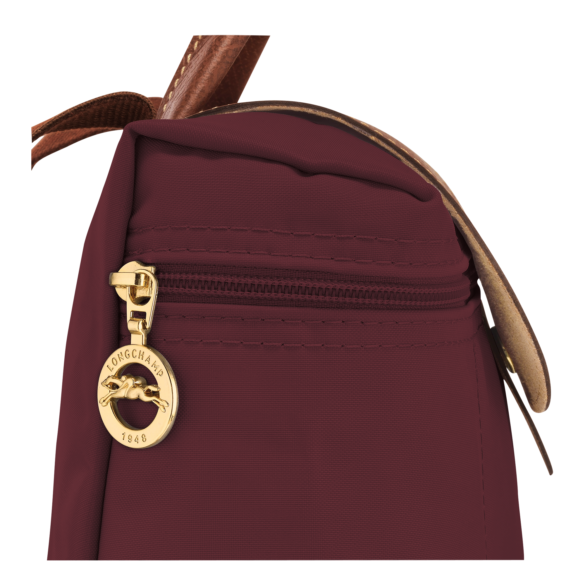 Le Pliage Original M Backpack Burgundy - Image 5