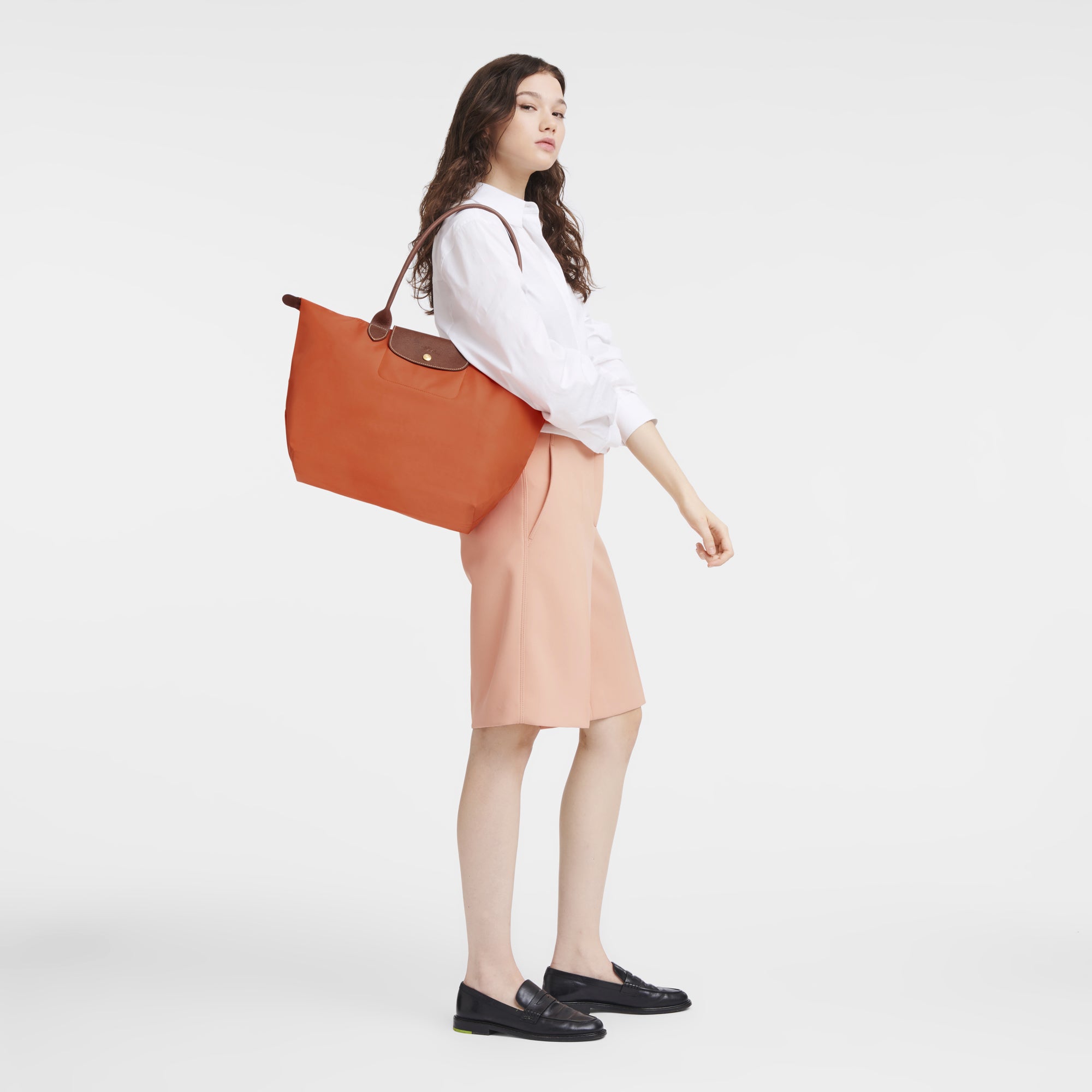 Le Pliage Original L Tote bag Orange - Image 2