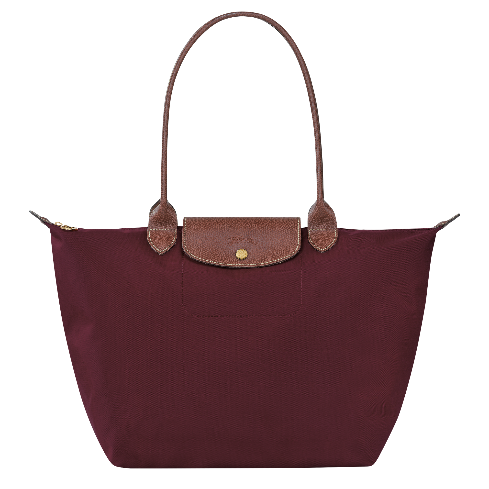 Le Pliage Original L Tote bag Burgundy
