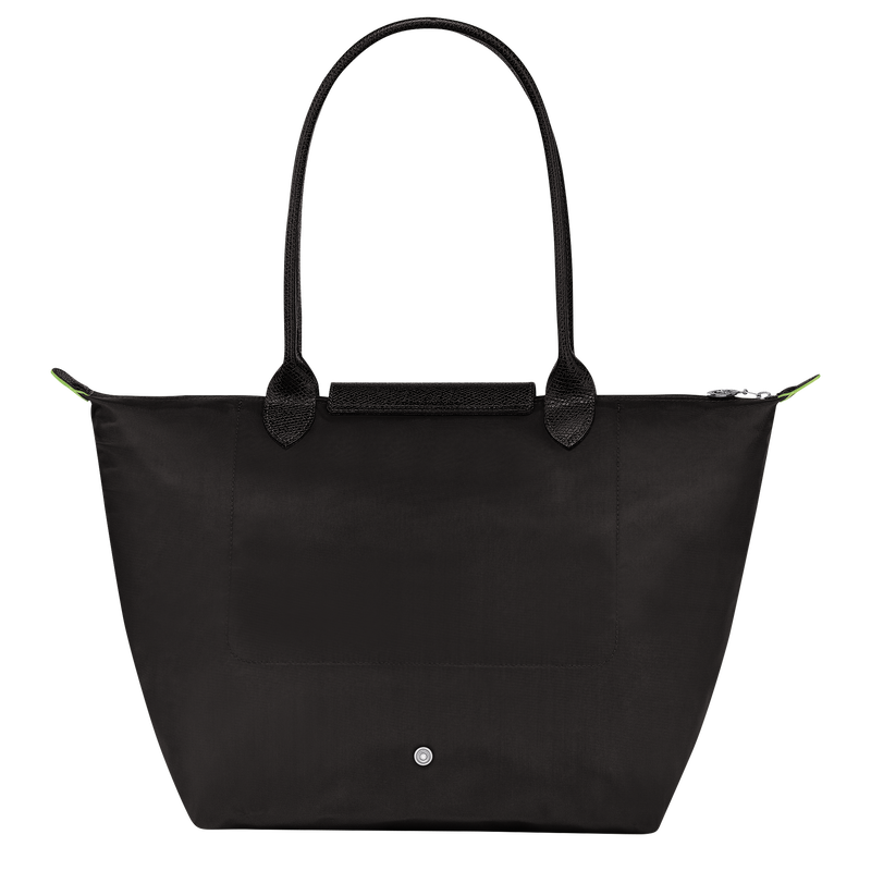 Le Pliage Green L Tote bag Black - Image 4