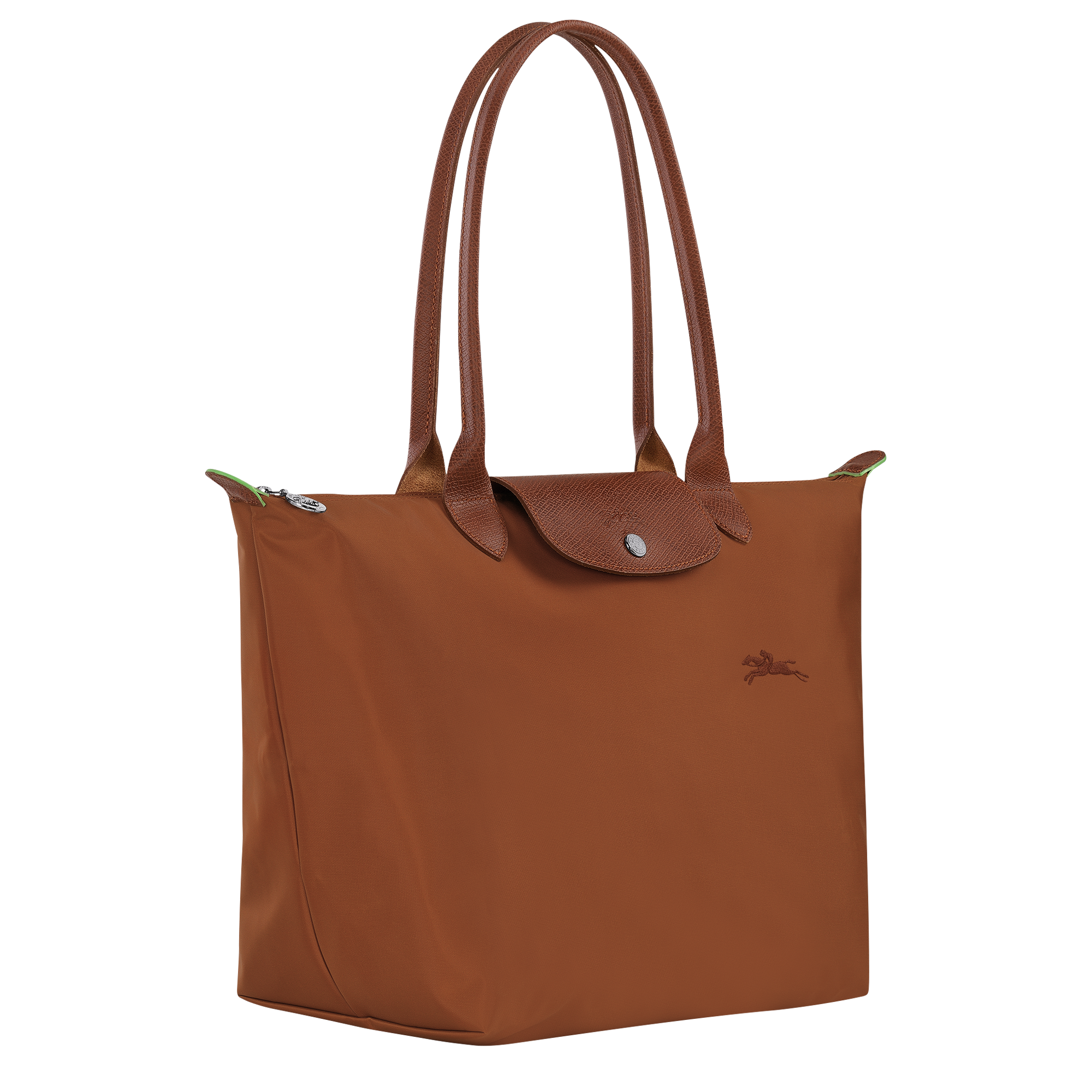 Le Pliage Green L Tote bag Cognac - Image 3