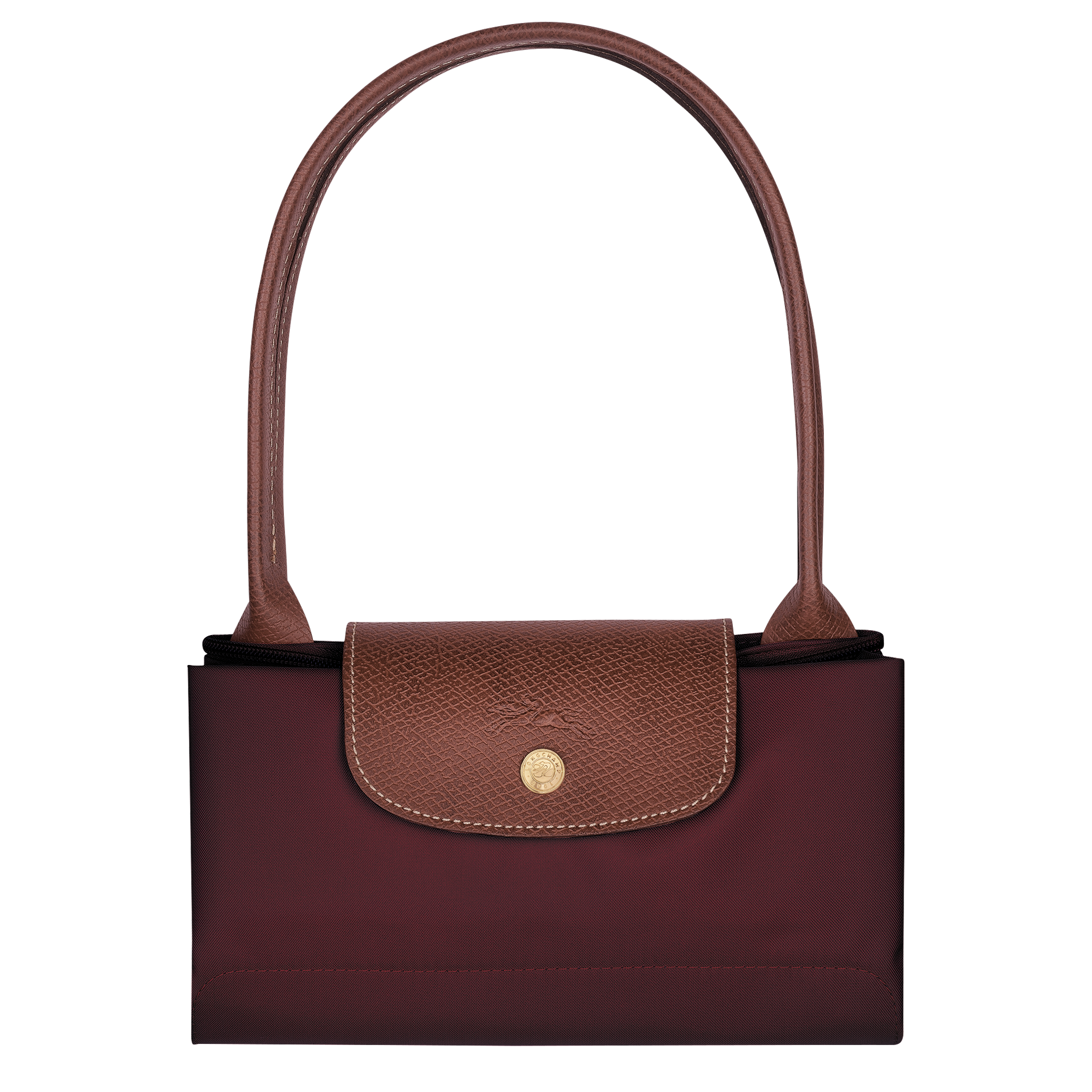 Le Pliage Original M Tote bag Burgundy - Image 6