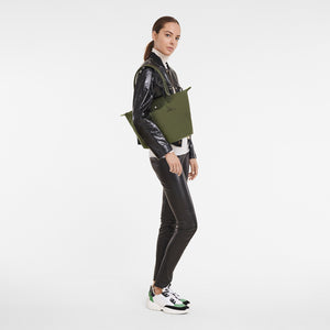 Le Pliage Green M Tote bag Forest - Image 2