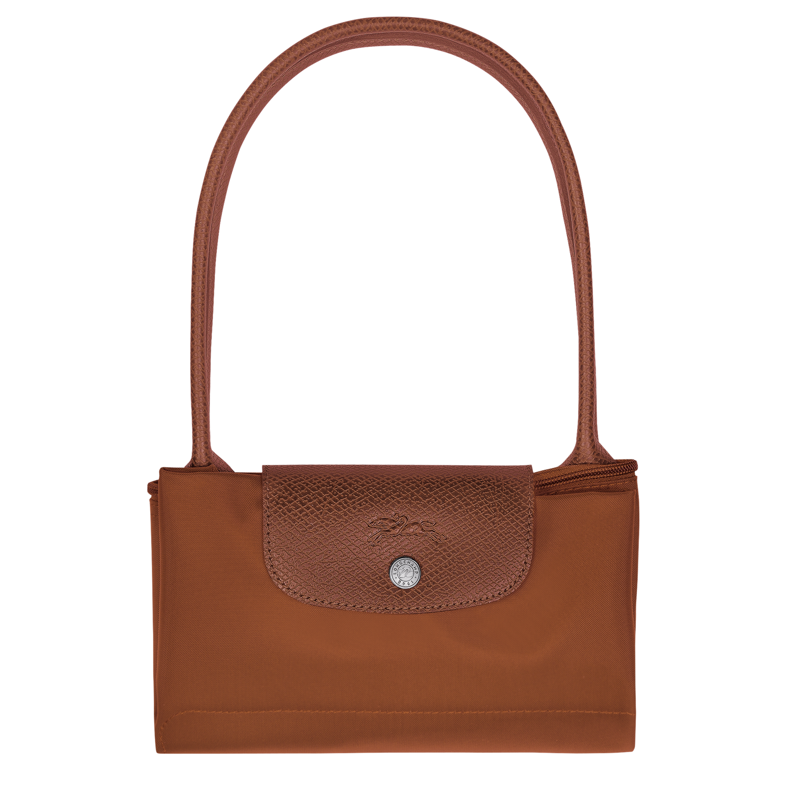 Le Pliage Green M Tote bag Cognac - Image 6