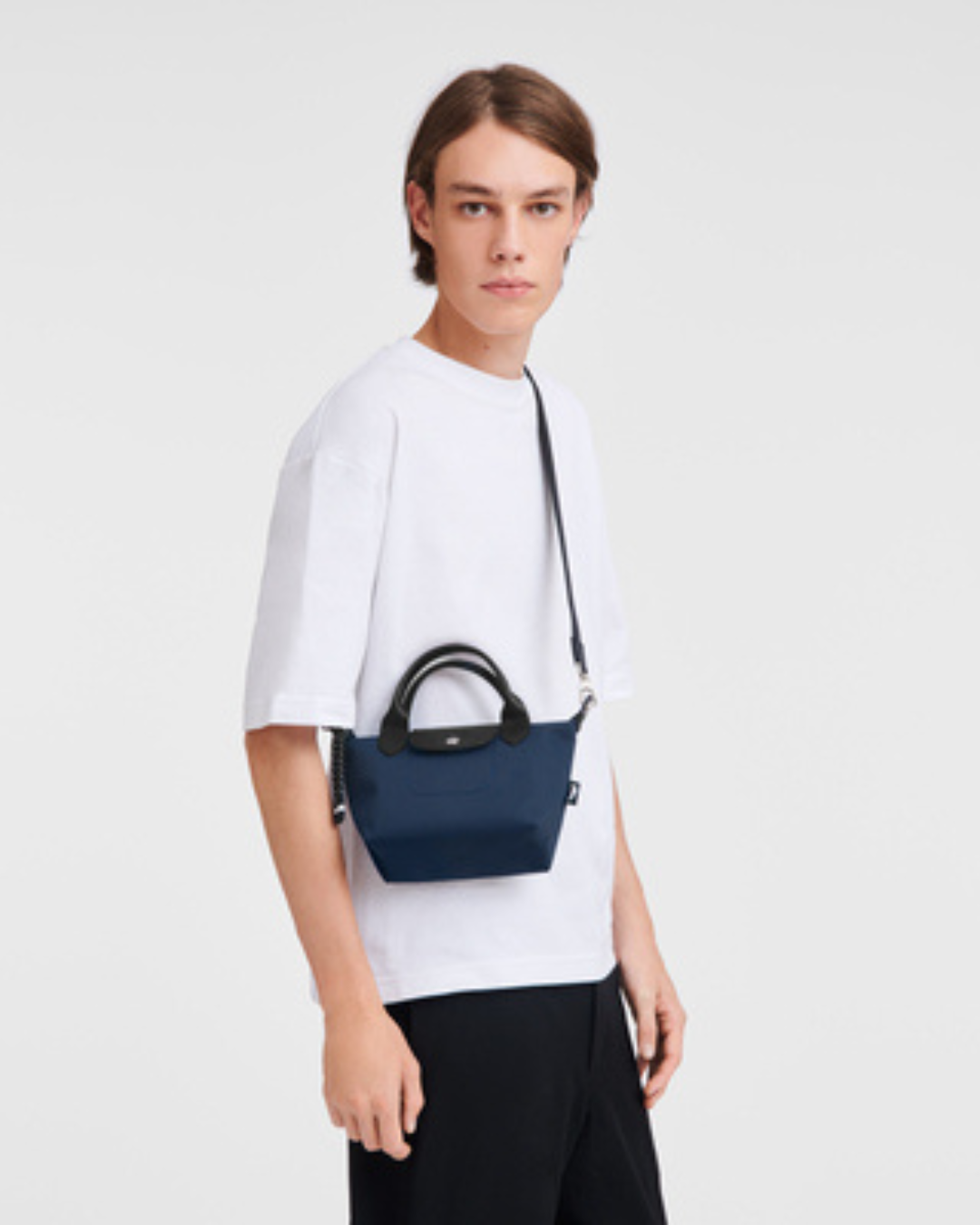 Le Pliage Energy XS Handbag Navy - Image 2