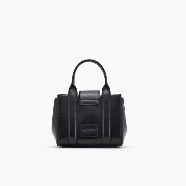 The Marc Jacobs Turnlock Crossbody Tote Bag Black - Image 3