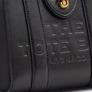 The Marc Jacobs Turnlock Crossbody Tote Bag Black - Image 4
