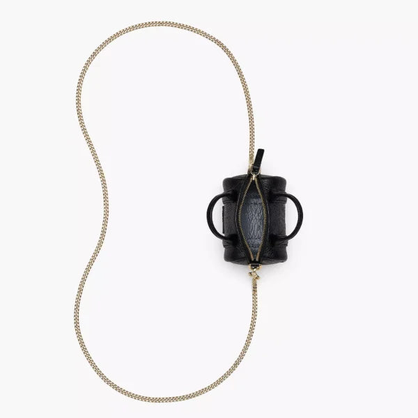 The Marc Jacobs Leather Nano Duffle Crossbody Black - Image 6