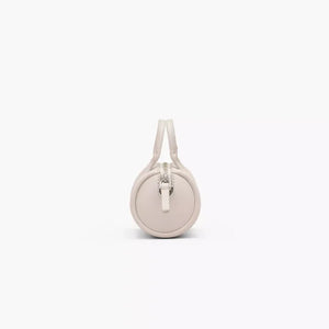 The Marc Jacobs Leather Nano Duffle Crossbody Cotton/Silver - Image 5