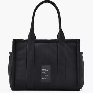 MARC JACOBS The Puffy Nylon Large Tote Bag - Black - Image 2