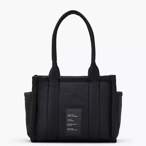 MARC JACOBS The Puffy Nylon Medium Tote Bag - Black - Image 2