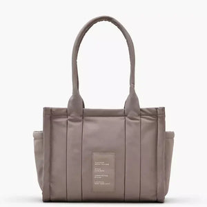 MARC JACOBS The Puffy Nylon Medium Tote Bag - Cement - Image 3