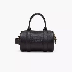 The Marc Jacobs Leather Mini Duffle Bag Black - Image 3