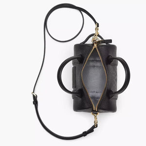 The Marc Jacobs Leather Mini Duffle Bag Black - Image 6