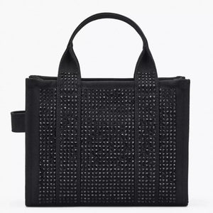 Marc Jacobs The Crystal Canvas Small Tote Bag black crystal - Image 3