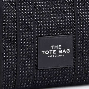 Marc Jacobs The Crystal Canvas Small Tote Bag black crystal - Image 4