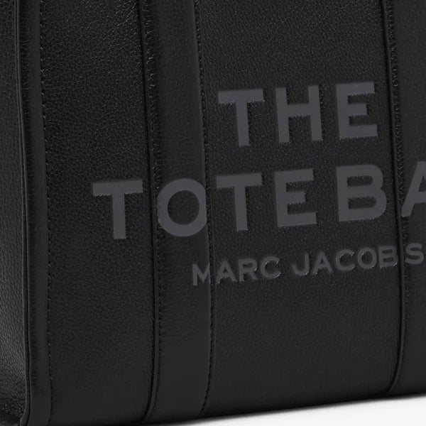 The Marc Jacobs Medium Tote Bag Leather Black - Image 7