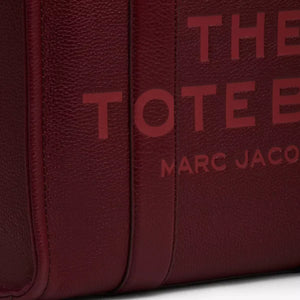 The Marc Jacobs Medium Tote Bag Leather Cherry - Image 7