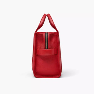 The Marc Jacobs Medium Tote Bag Leather True Red - Image 3