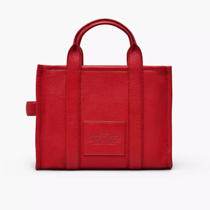 The Marc Jacobs Medium Tote Bag Leather True Red - Image 4