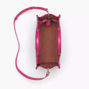The Marc Jacobs Medium Tote Bag Leather Lipstick Pink - Image 5