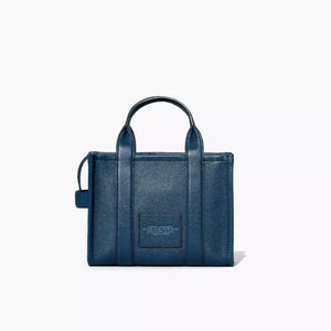 The Marc Jacobs Small Tote Bag Leather Blue Sea - Image 5