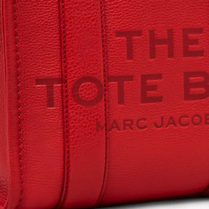 The Marc Jacobs Small Tote Bag Leather True Red - Image 7