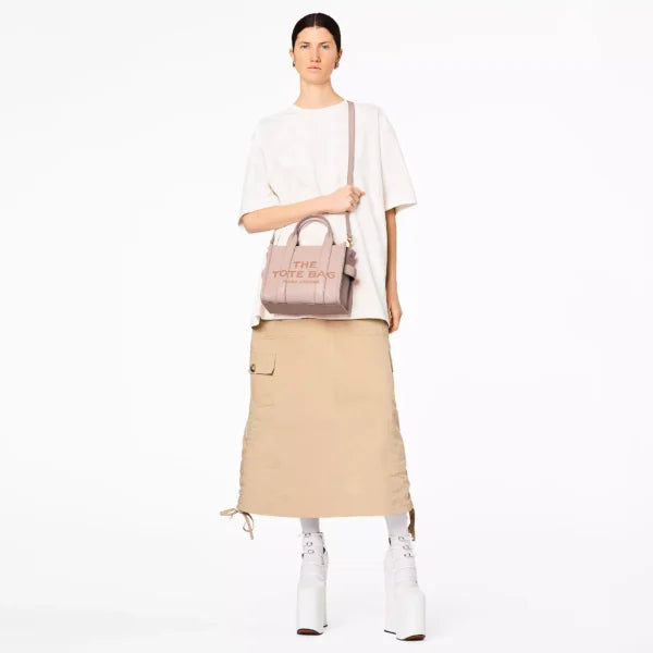 The Marc Jacobs Small Tote Bag Leather Rose - Image 2