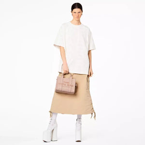 The Marc Jacobs Small Tote Bag Leather Rose - Image 4