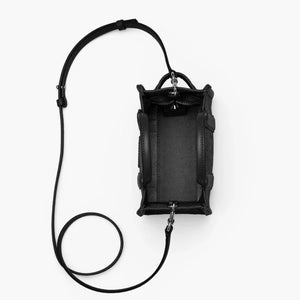 The Marc Jacobs Crossbody Tote Bag Leather Black - Image 7