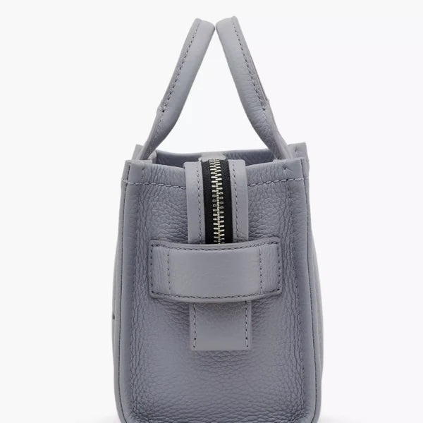 The Marc Jacobs Crossbody Tote Bag Leather Wolf Grey - Image 5