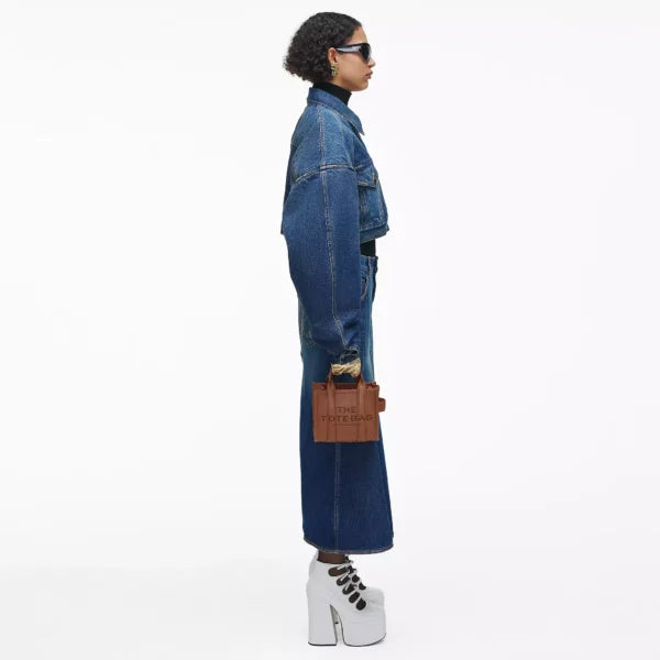 The Marc Jacobs Crossbody Tote Bag Leather Argan Oil - Image 7