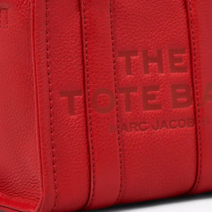 The Marc Jacobs Crossbody Tote Bag Leather True Red - Image 5
