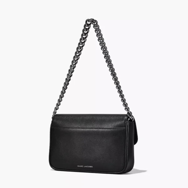 The Marc Jacobs J Marc Shoulder Bag Black/Gunmetal - Image 3