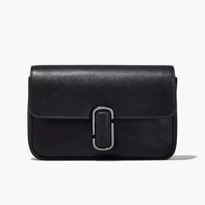 The Marc Jacobs J Marc Shoulder Bag Black/Gunmetal - Image 5