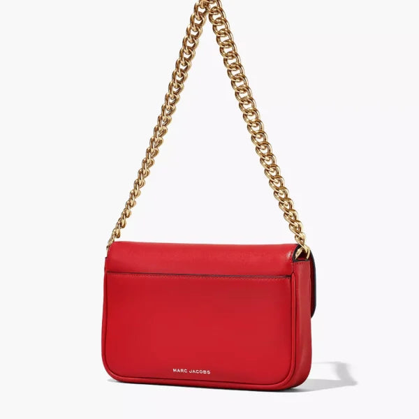 The Marc Jacobs J Marc Shoulder Bag True Red - Image 3
