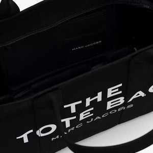 THE Marc Jacobs CANVAS LARGE TOTE BAG Black - Image 7