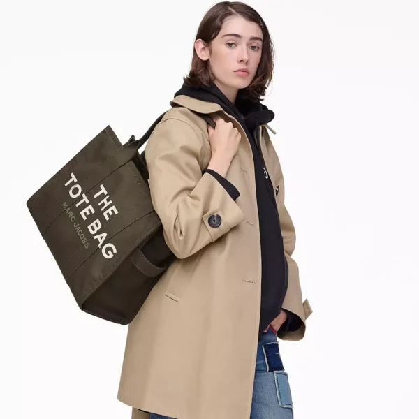 THE Marc Jacobs CANVAS LARGE TOTE BAG Forest - Image 2