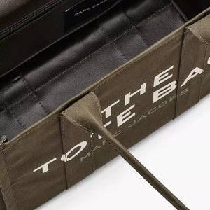 THE Marc Jacobs CANVAS LARGE TOTE BAG Forest - Image 6