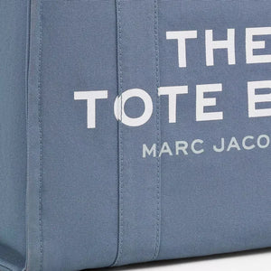 THE Marc Jacobs CANVAS LARGE TOTE BAG Blue Shadow - Image 6